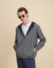 Duomo Shell Reversible Jacket Serene Navy