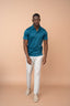 Supima Ocean Blue Polo