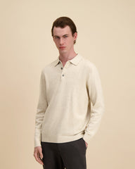 Woolline Polo Creamstone