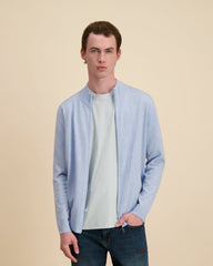 Woolline Vest Blue Haze