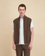 Wool Gilet Mocha