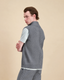 Wool Gilet Gray