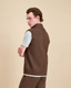 Wool Gilet Mocha