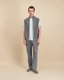 Wool Gilet Gray