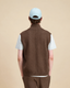 Wool Gilet Mocha