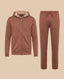 Cashmere Hooded Suit Sandstone