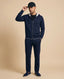Cashmere Hooded Suit Navy