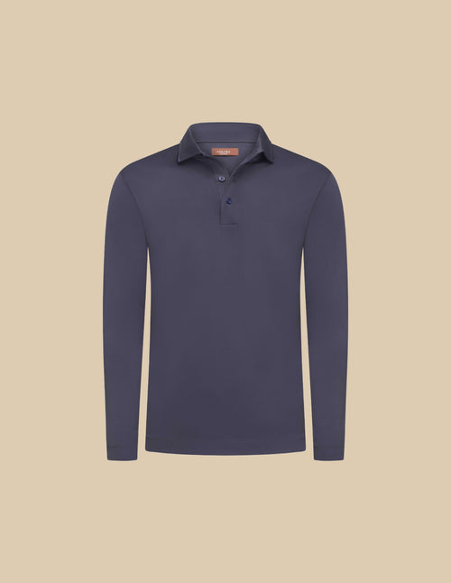 Anthracite Polo Longsleeve