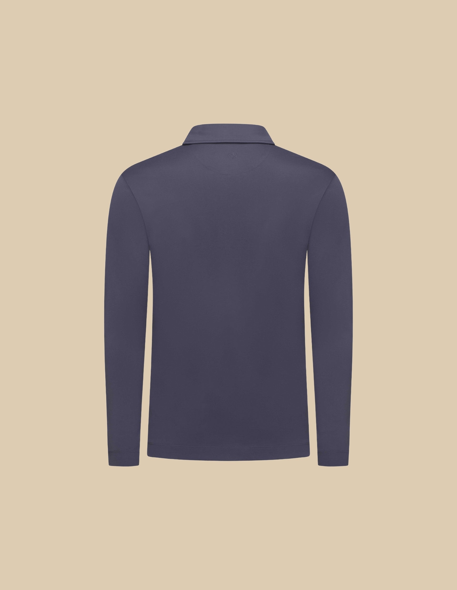 Antraciet Polo Longsleeve