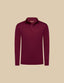 Bordeaux Polo Lange Mouw