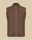 Wool Gilet Mocha