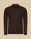 Pure Woolline Polo Blushed Burgundy