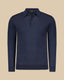 Pure Woolline Polo Serene Navy