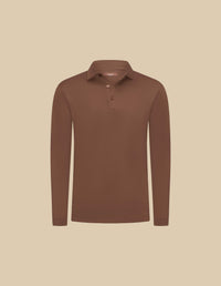 Coffee Polo Longsleeve