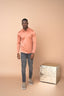 Salmon Polo Longsleeve