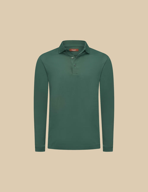 Emerald Polo Longsleeve
