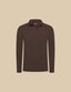 Mocha Polo Lange Mouw