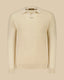Cashmere Slip-On Polo Ashen White