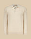 Cashmere Polo Ashen White