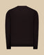 Woolline Sweater Weave Cream Burgundy