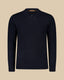 Woolline Zipped Polo Velvet Navy