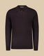 Woolline Zipped Polo Burgundy