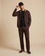 Cashmere Hooded Suit Khaki Brown