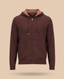 Cashmere Hooded Suit Khaki Brown