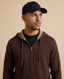 Cashmere Hooded Suit Khaki Brown