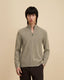 Woolline Vest Weave Sandstone