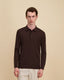 Pure Woolline Polo Blushed Burgundy
