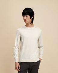 Woolline Sweater Weave Cream White
